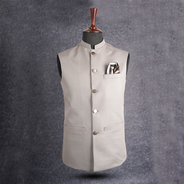 Gravity Men Waist Coat Grey