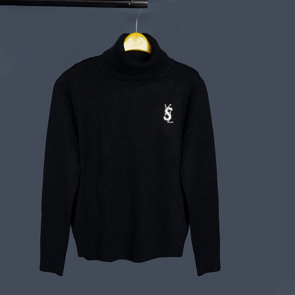 Black High neck Sweatshirt