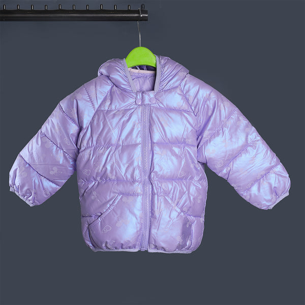 Purple Shinning Hoodie Jacket