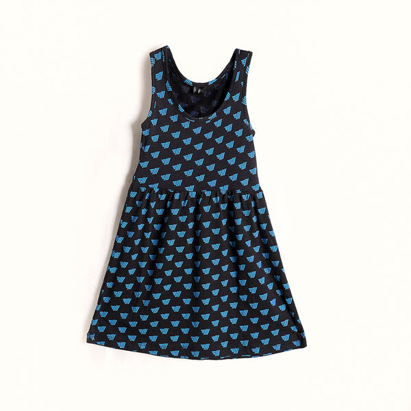 Girls Black Frock