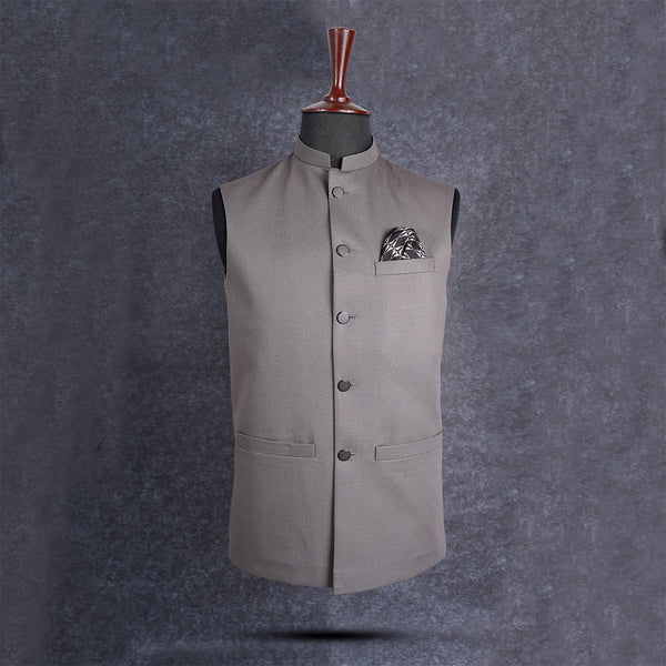 Gravity Men Waist Coat Grey