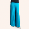 Ladies Sky Blue Wide Leg Trouser Free Size