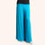 Ladies Sky Blue Wide Leg Trouser Free Size