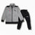 Boys Track Suit Grey & Black