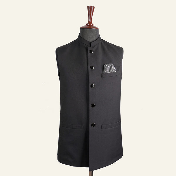 Gravity Men Waist Coat Black