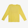 Boys Yellow Full Sleeves T-Shirt