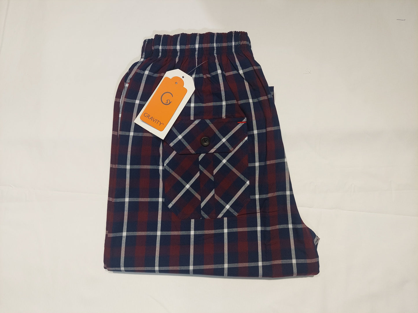 Men Check Trouser
