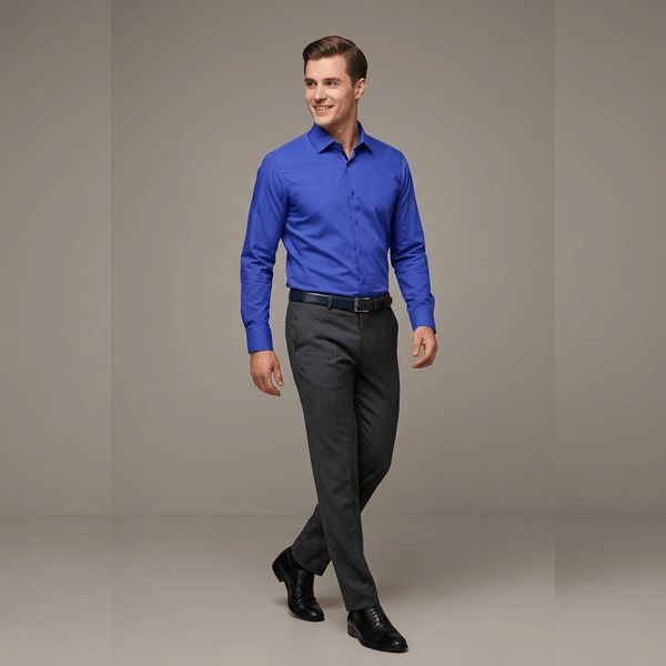 Gravity Men Dress Shirt GSY Blue 46999-47007
