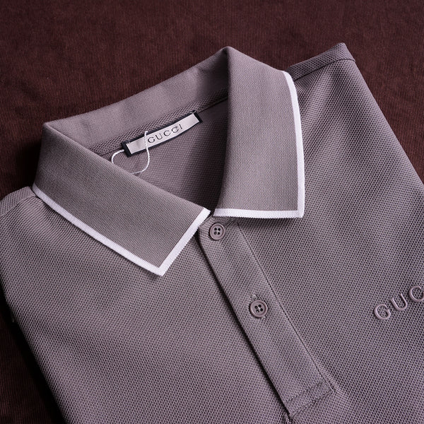 Gravity Grey Polo T-Shirt