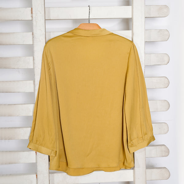 Mustard Casual Top