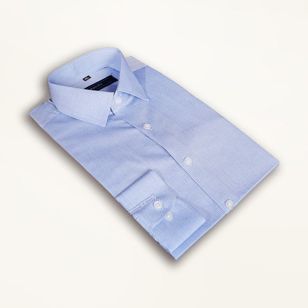 Gravity Men Dress Shirt Sky Blue