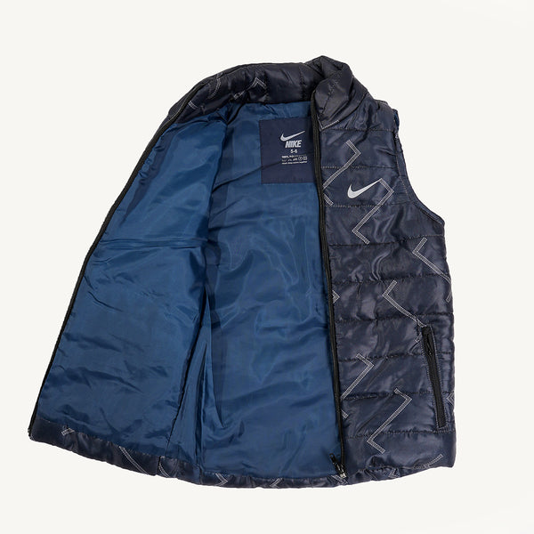 Boys Jacket Sleeveless Blue
