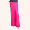 Womens Pink Long Skirt Free Size