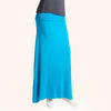 Womens Sky Blue Long Skirt Free Size