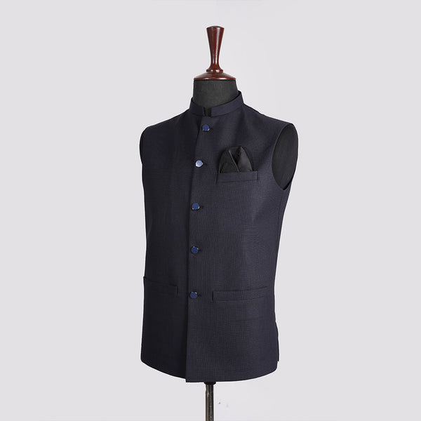 Gravity Men Waist Coat Blue