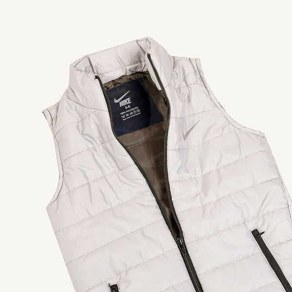 Boys Jacket Sleeveless Off White