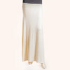 Womens Off White Long Skirt Free Size