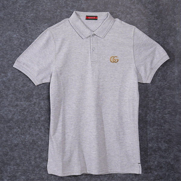 Gravity Men's Grey Polo T-Shirt