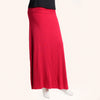 Womens Red Long Skirt Free Size