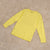 Boys Yellow Full Sleeves T-Shirt
