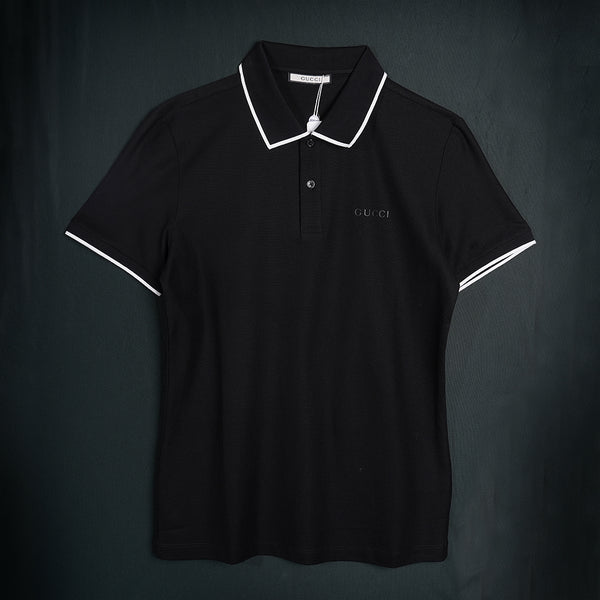 Gravity Black Polo T-Shirt