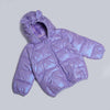 Purple Shinning Hoodie Jacket