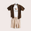 Boys Double Shirt & Short Set