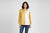 Mustard & Off White Two Tone Casual Top