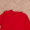 Boys Red Full Sleeves T-Shirt