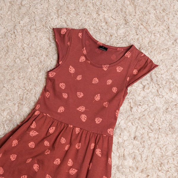 Girls Red Frock