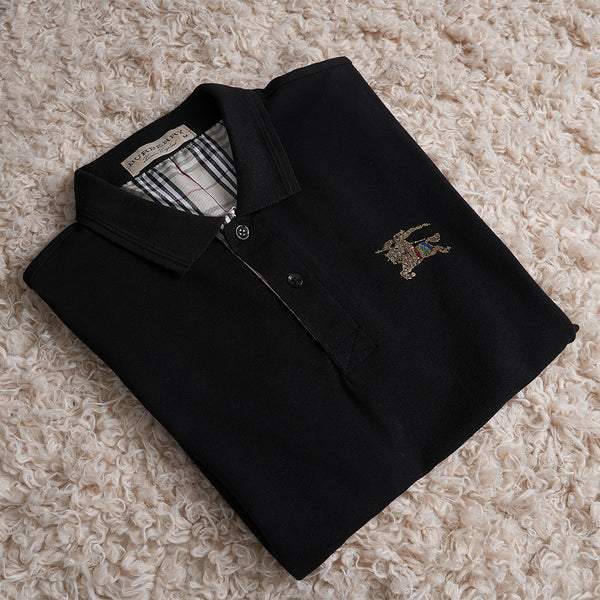 Gravity Black Polo T-Shirt