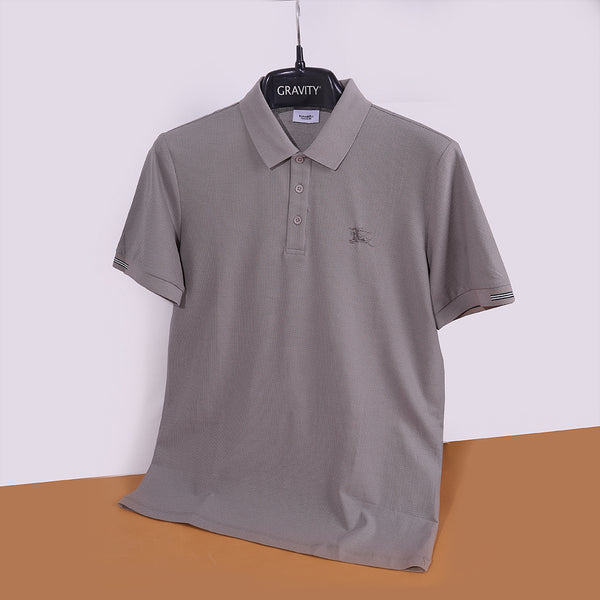 Gravity Dark Grey Polo T-Shirt