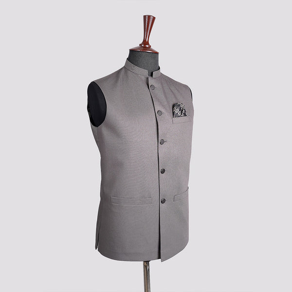Gravity Men Waist Coat Grey