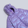 Purple Shinning Hoodie Jacket