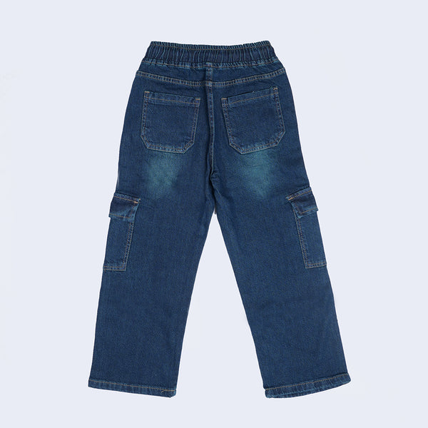 Girls Dark Blue Jeans