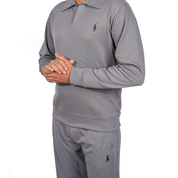 Gravity Men Track Suit Grey