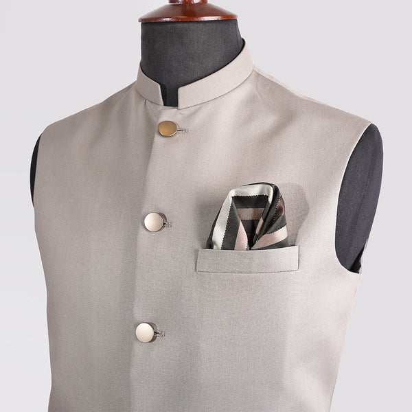 Gravity Men Waist Coat Grey