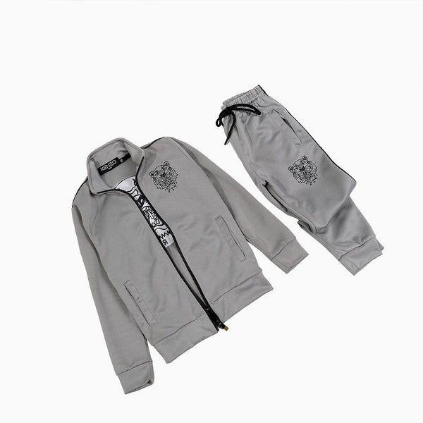 Boys Track Suit Grey