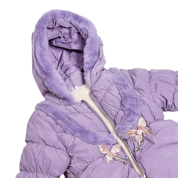 Purple Zipper Hoodie