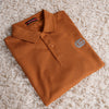 Gravity Men's Rust Polo T-Shirt