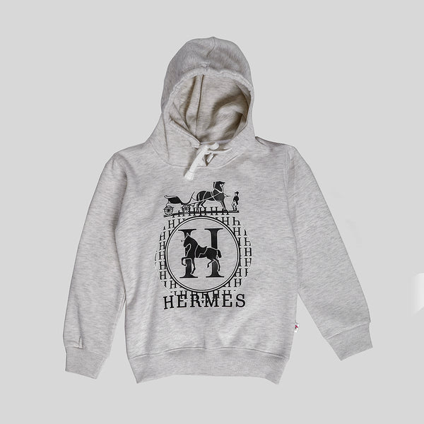 Boys Grey Hoodie