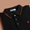 Gravity Black Polo T-Shirt