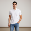 Gravity White Polo T-Shirt