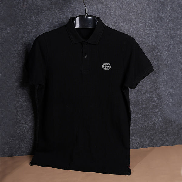 Gravity Black Polo T-Shirt