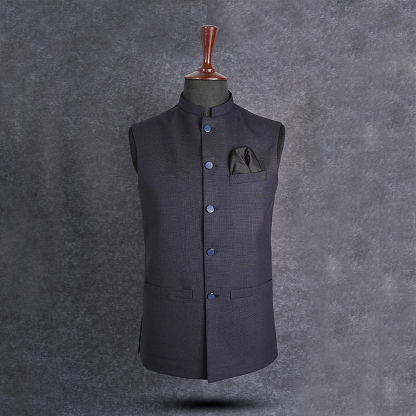Gravity Men Waist Coat Blue