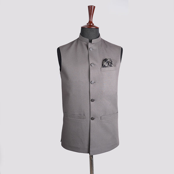 Gravity Men Waist Coat Grey