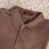 Gravity Men's Brown Polo T-Shirt