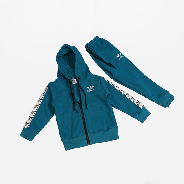 Boys Track Suit Zinc