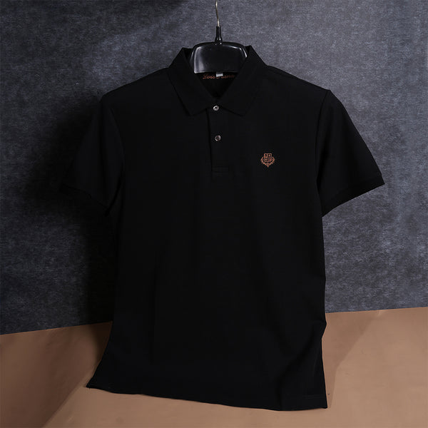 Gravity Black Polo T-Shirt