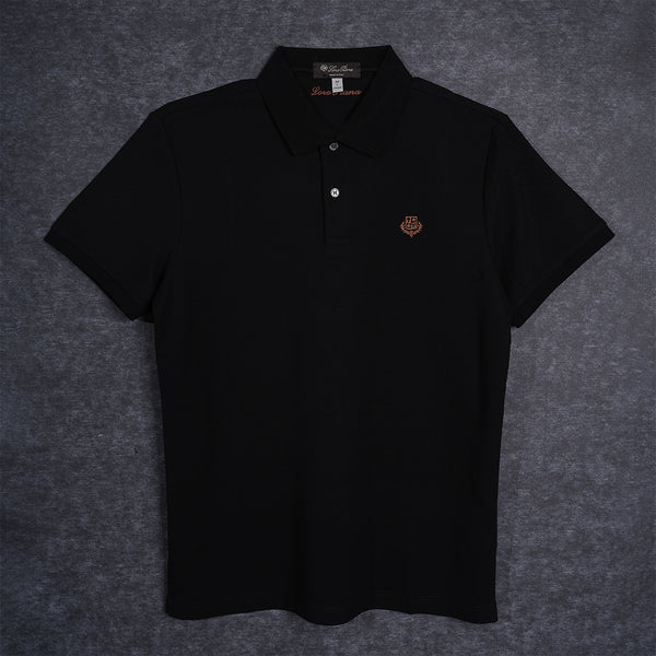 Gravity Black Polo T-Shirt